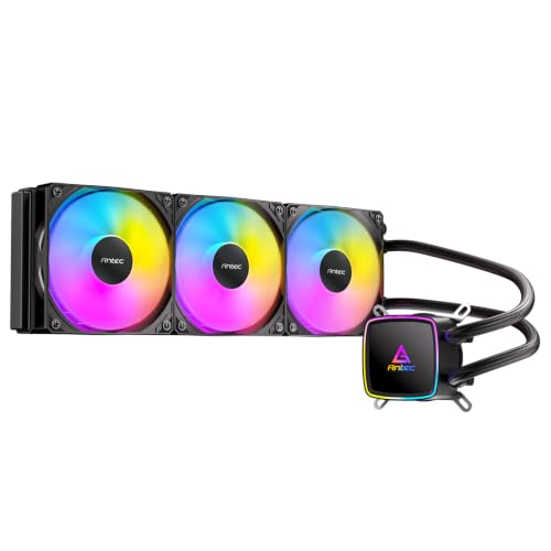 360mm Antec Ultra 360 ARGB Liquid CPU Cooler (Black or White)
