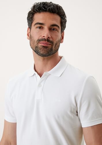 s.Oliver Herren Poloshirt – Regular Fit, Piqué, Logo-Stickerei – Ansicht 3
