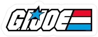 CafePress GI Joe: Logo Small Die Cut Sticker, 3"x4" Matte Finish