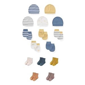 JELYLOVE 15 Pack Unisex New Born Bo...