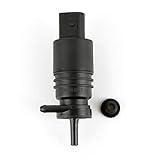 De color negro LIWENCUI- Bomba de Lavadora de fluidos de Parabrisas/de reemplazo de Motor Sujón de Goma Limpiaparabrisas para BMW para E46 para E38 para E39 para E60 para E65 para E53 para X5 para Z4