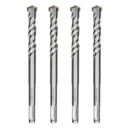 Mèche SDS Plus 14mm en carbure, pack de 4 forets béton 160mm haute résistance pour maçonnerie
