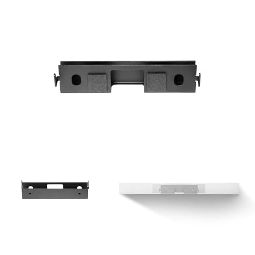 Center Channel Speaker Wall Mount Bracket, Metal Wall Hanging Bracket, Soundbar Wall Mount Bracket Replacement for Bose OmniJewel Lifestyle 650 Home Entertainment System (Black) 5