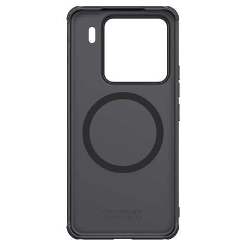 Image of Nillkin Case for Xiaomi Mi 15 (6.36 inch Inch) Super Frosted Shield Pro Magnetic Hard Back Soft Border (PC + TPU) Cover Raised Bezel Camera Protect Black Color