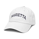 Marietta Pioneers Arched Logo Officially Licensed Adjustable Baseball Hat