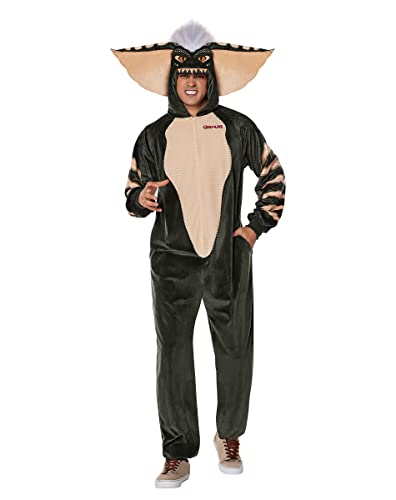 Spirit Halloween Adult Gremlins Stripe Union Suit | Officially Licensed | Mogwai | Gizmo and Stripe Costume | Loungewear and Pajamas - L/XL