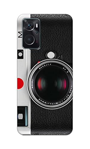 Image of Printed Hard Back Cover Case for Oppo K10 4G Back Cover (Vintage Camera) -1302