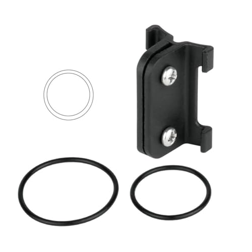 for Triathlon Number Plate Bracket for Seatpost – Lightweight PVC Race Bib Mount with Rubber Bands, Compatible with Most for Bike Seatposts（D）