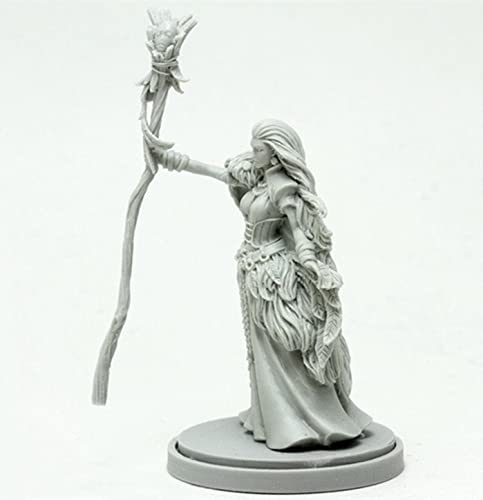 Figura de resina 30mm modelo sin pintar ni armar miniatura 4