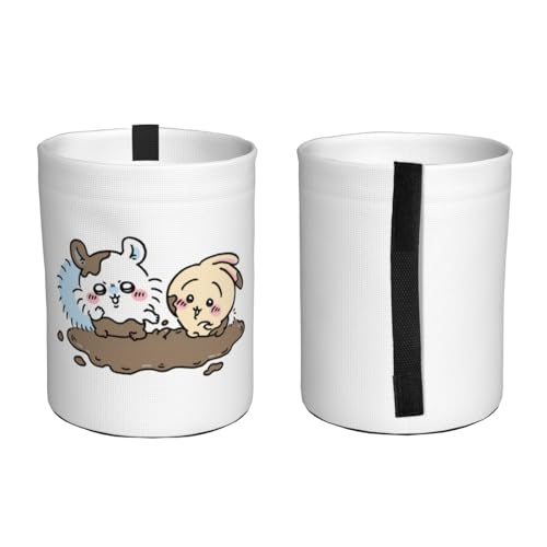 車用ゴミ箱 ちいかわ 車載ゴミ袋 吊り下げ 車用収納ケース ゴミ入れ 小物入れ 収納簡単 折りたたみ式 軽量 小型 食料品バッグ 収納ポケット 漏れ防止 後部座席 助手席 省スペース 便利グッズ カー用品 プレゼント