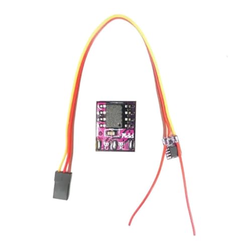 YIZITU Controlador De Velocidad ESC Cepillado 1.8A para Proyectos Robótica Coches ESC para Barcos/Aviones