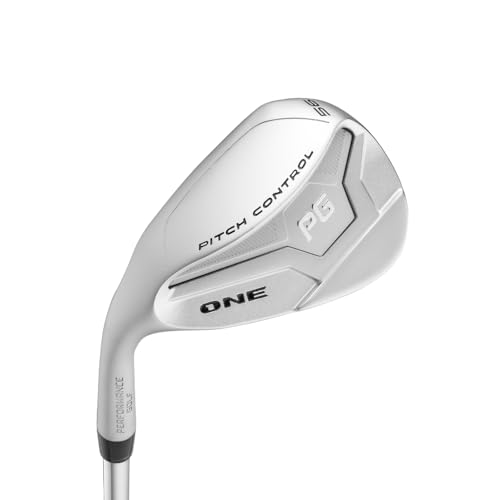 Performance Golf ONE Wedge | Accelerates The Club Through Any Lie | Solid Shots | No Chunking | Gets You On The Green in One Shot (56 Degrees Left)
