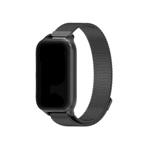 [LOKLNEYK] �����X�e�����X�|�������X�g�o���h�ɓK������Xiaomi Band 9 Active(Black 2)