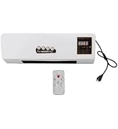 Wall Mounted Heating Machine, Smart Wall Heater, Dual Use Highly Efficient Wide Angles Mobile Sma...