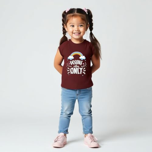 Image of NammaBaby Baby Girl Pure Cotton Hoseiry Regular Fit T-Shirt Top Tshirt - Pack of 3