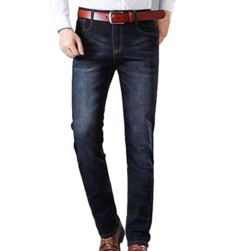 NUSGEAR Pantalones Vaqueros para Hombre Pantalones Casual Moda Jeans Largo Pantalones Oficina Negocios Pants Skinny Slim Fit Pantalon Fitness Jeans Basic Ropa de Hombre Talla Grande