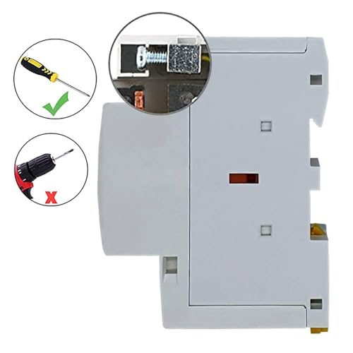 Contacteur modulaire HCH8s-63 pour automatisme domestique 24V - 4