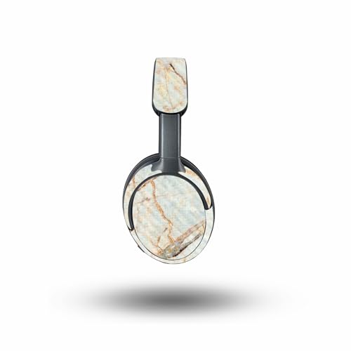 Image of MightySkins Carbon Fiber Skin Compatible with Bose QuietComfort Ultra - Antique Marble | Protective, Durable Textured Carbon Fiber Finish | Easy to Apply