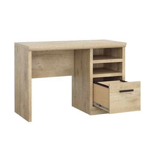Sauder Aspen Post Desk with File Drawer, Prime Oak Finish -  433958