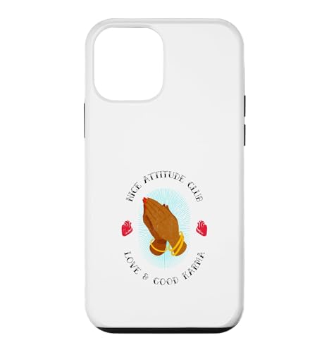 Nice Attitude Club Love & Good Karma (�|�W�e�B�u�Ȑ���) �X�}�z�P�[�X iPhone 12 mini �p