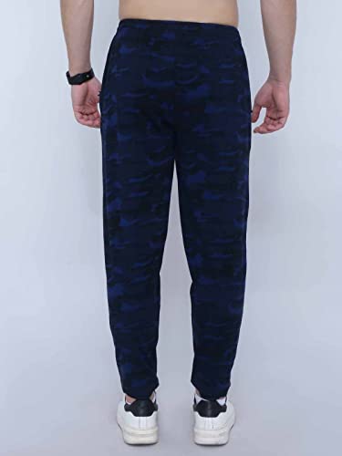 Image of Neo Garments Men's Cotton Solid Regular Fit Trackpants /Jogger /Trouser with Side Pockets