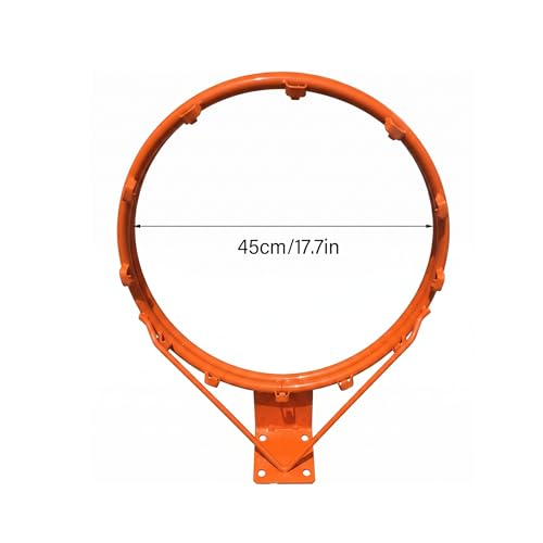 Aro de baloncesto resistente de 45cm con amortiguación reforzada de pared 4