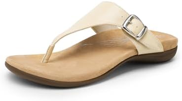 DREAM PAIRS Women Flip Flops Arch Support Orthotic Sandals Summer Indoor Outdoor Beach Walking Vacation Shoes