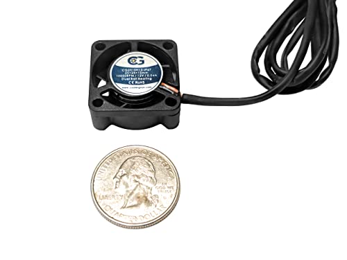 Coolerguys 12vDC Waterproof IP67 Fan (High Speed, 25x10mm)