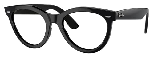 Ray-Ban Wayfarer Way Radiation Protective Lead Glasses - Plastic Wayfarer Frame, Saddle Bridge, Medium/Large