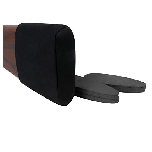 TOURBON Neoprene Slip On Recoil Pad Shotgun Rifle Stock Butt Extension