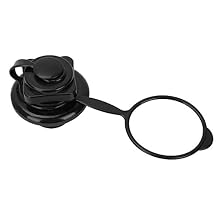 Qiilu Valve Replament Air Mattress Plug Black Plastic 23.9Mm Black Plastic Inflatable Fishing Boat Replament Air Valve