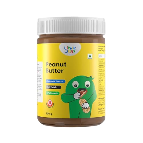 Little Joys Peanut Butter Chocolate Flavour | 23g Protein | No Refined Sugar & No Palm Oil | Sweetened with Jaggery | 500g