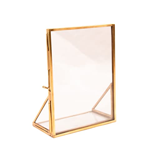 LaLe Living Meryem Cadre photo en fer doré vintage 12 x 17 cm pour photos et cartes postales Cover