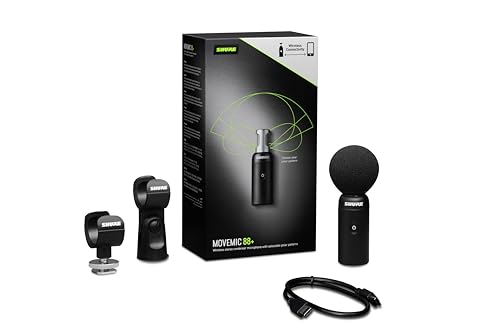 Shure MoveMic 88+ ワイヤレス ステレオ コンデンサーマイクロホン MV88+W-J-Z6 の商品画像 12