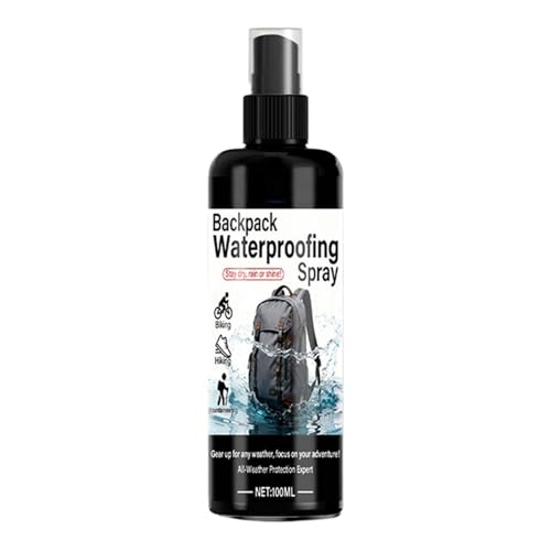 Spray impermeable, 100 ml + toalla de 120 g, fórmula de agente de cuidado avanzado para ropa y equipo al aire libre, protector de humedad de tela para viajeros diarios, excursionistas, pescadores