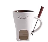 CM-UHNM Schokofondue Tasse,200ML schokoladenfondue Tasse,Schokoladen Fondue Becher Set Mit Gabel...
