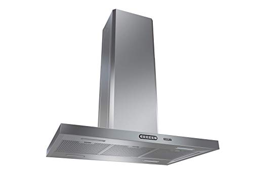 Coifa Nardelli Ilha Retangular, 220 V, New Order, 50011830, Inox, 90 cm