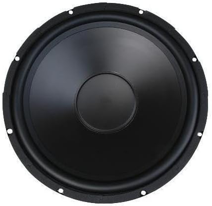 multicomp PRO Woofer with Polypropelyne Cone and Rubber Surround, 12", 120W RMS at 4 Ohm