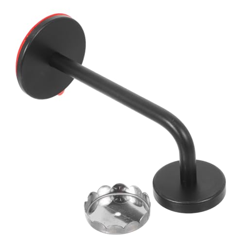 IMIKEYA Portasapone magnetico in acciaio inox scolapiatti autoscaricabile, montaggio senza trapano, per bagno e cucina, design compatto per doccia e piano di lavoro