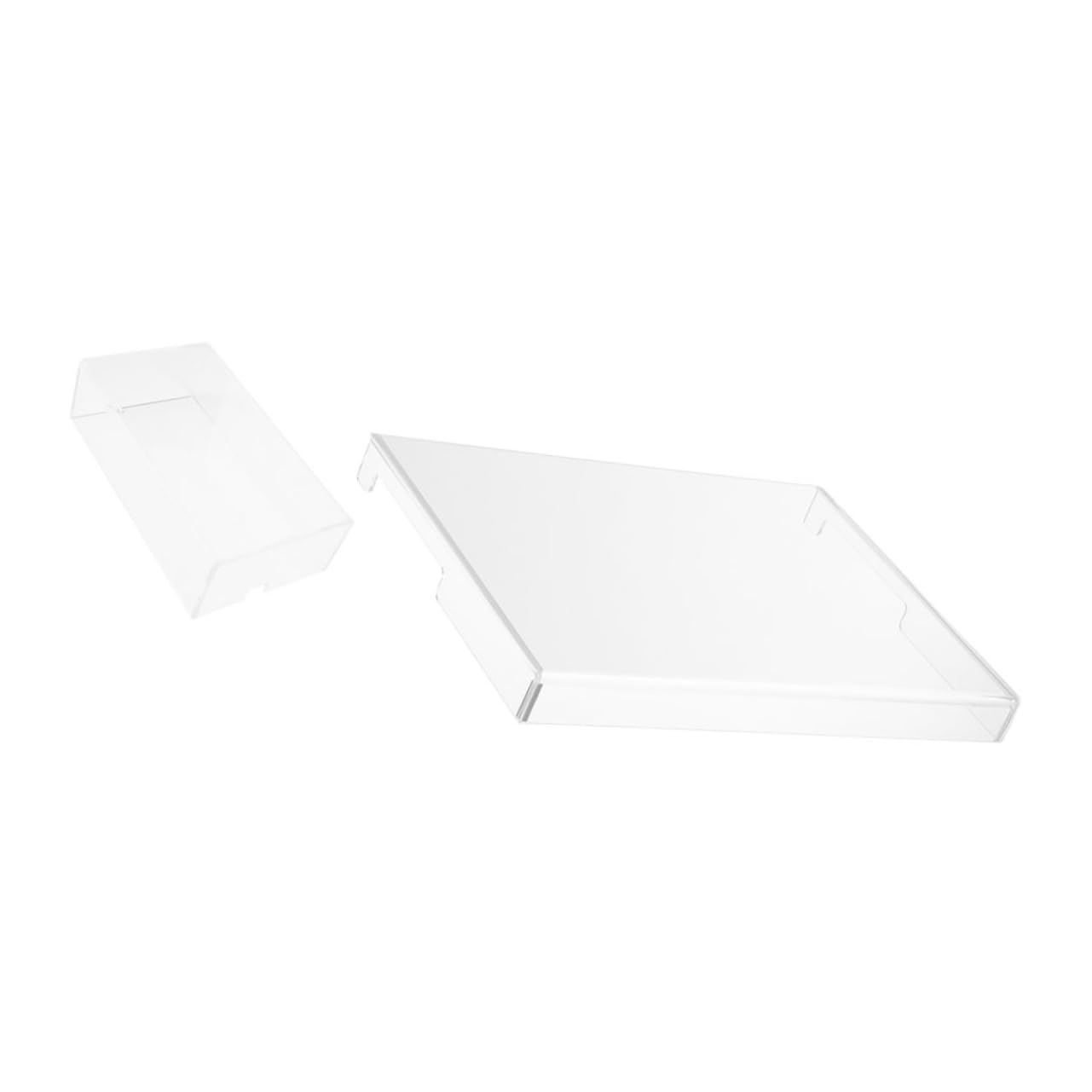 Gadpiparty Funda Protectora para Teclado de Acrílico Transparente, Antipolvo y Resistente a Arañazos, para Teclado de Escritorio y Hogar,