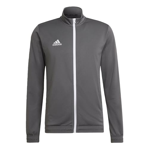 adidas Herren Entrada 22 HOODED TRACK TOP, Tegrfo, L EU