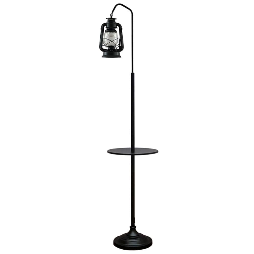 Lámpara de pie creativa estilo café retro que ilumina con elegancia tu salón