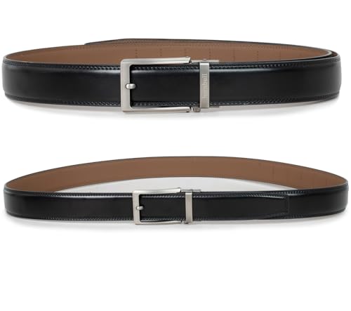Image of HORNBULL Smith Leather Belt for Men | Mens Belt Autolock | Formal and Casual Leather Belt for Men