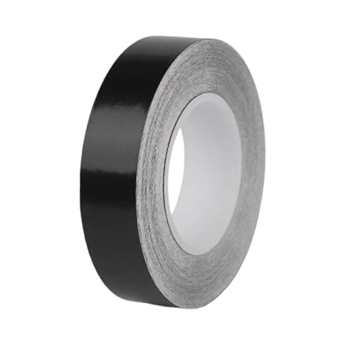 1 Pcs Pinstripe Tape 25mm x 9m Car Stripes Pinstripe Decals for Car Motorcycle and Boat Racing Stripes DIY Stickers Glossy（Black）