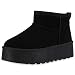 Produktbild VAN HILL Damen Plateau Boots Plateau Profilsohle Trendy Schuhe 840609 213359 Schwarz 40