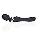 Lealso Wand Massager Waterproof USB Charged Multi-Speed Wireless Power Vibrating Body Massagers for Men Women, Black