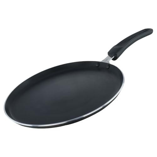 Prestige Non-Stick Dosa Tawa 27.5cm | OSP IB | Gas & Induction Compatible | PFOA Free | Metal Spoon Friendly | Sturdy Handle | 1Y Warranty | ISI Certified