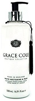 Grace Cole England White Nectarine & Pear Softening Hand & Nail Cream 16.91 oz