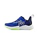 New Balance Rave Run V2 Bungee Lace with Top Strap Shoe, Team Royal/Blue Oasis/Bleached Lime Glo, 5 US Unisex Big Kid