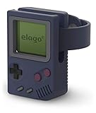 elago W5 Stand Apple Watch Ladestation Kompatibel mit Apple Watch Series 6 (2020) / Series 5 / Series 4 / Series 3 / Series 2 / Series 1 / 44mm / 42mm / 40mm / 38 mm (Jean Indigo)